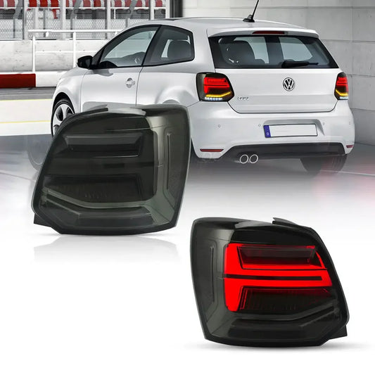 LED bloc de feux arrière avec séquentiel clignotant pour 2009–2017 Volkswagen Polo 5th Gen (LWB/SWB) – vue 2 – NOVADOMIO