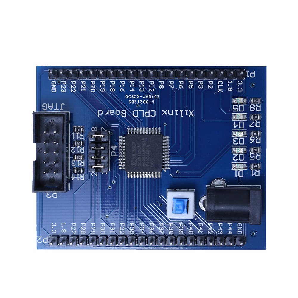 Carte de développement d'apprentissage de Test CPLD Xilinx XC9536XL 3.3 V avec Interface JTAG – vue 3