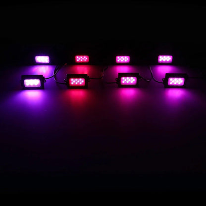 Magic Dream couleur RGB LED éclairages de soubassement Kit avec Bluetooth commande par application, Multicolor Chasing Neon