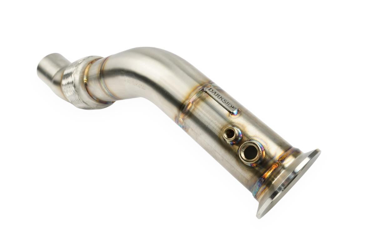 BMW X5 m57n2 3.0 diesel E70 E70N 3 downpipe inox suppression FAP – Darkside Developments