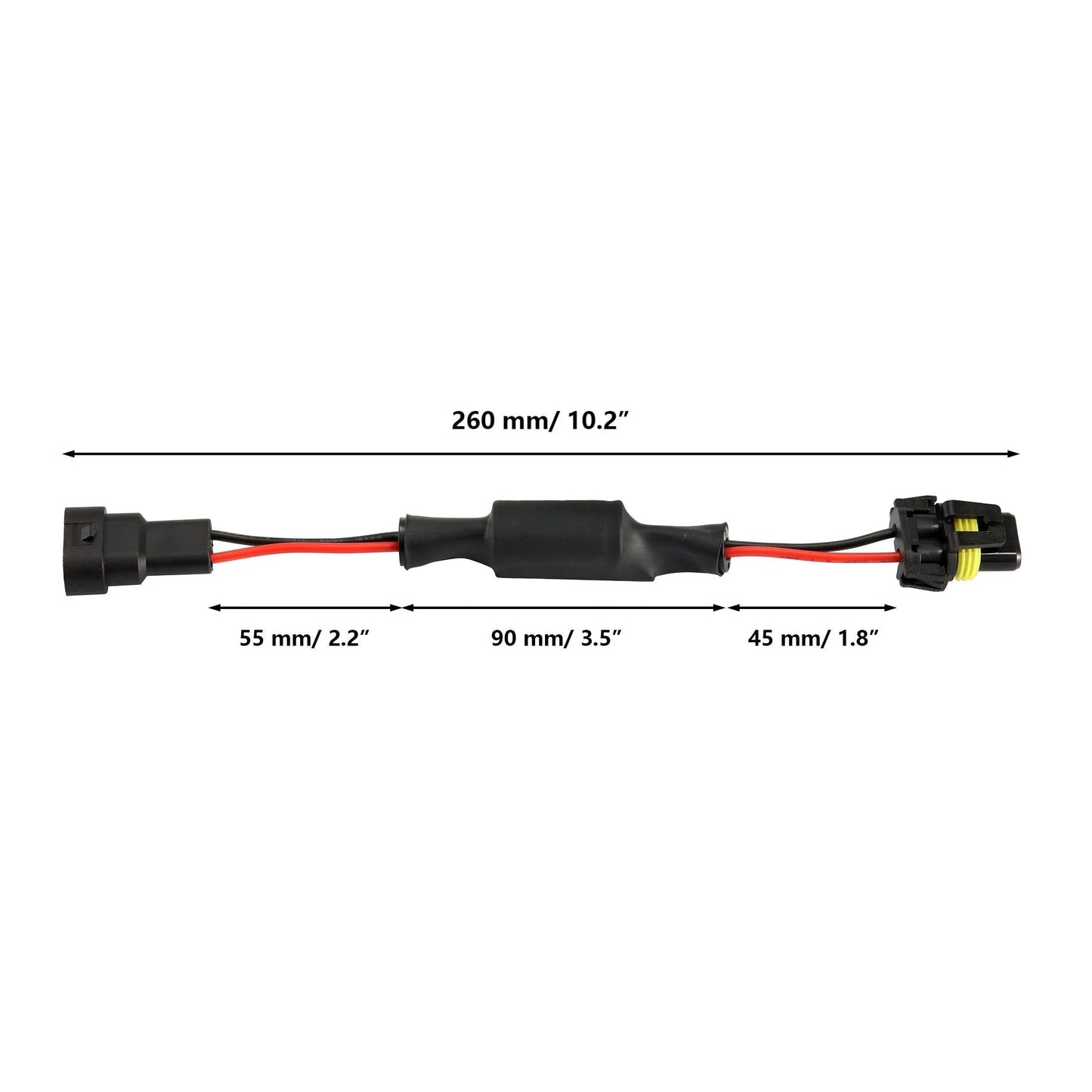 9006/HB4 C15-Model Decoder Enhanced LED DRL Fog Light Canbus Load Resistor Conversion Kit 2pcs/Set – vue 5