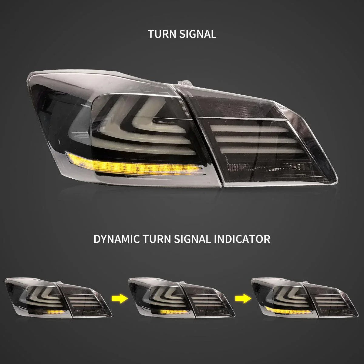 LED bloc de feux arrière avec Sequential clignotant pour 2013-2017 Honda Accord 9th Gen Sedan – vue 10