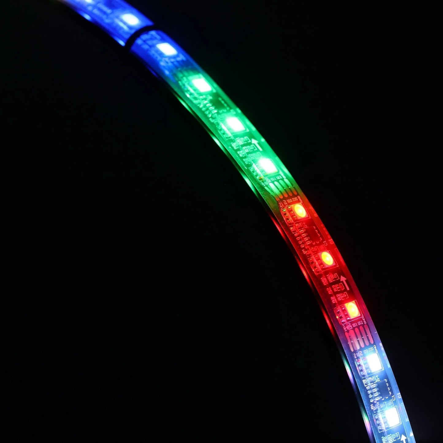(4pcs/set) 15.5" RGB LED Wheel Ring Lights Magic Dream Color Neon Rim Light avec APP & RF Remote Control – vue 10