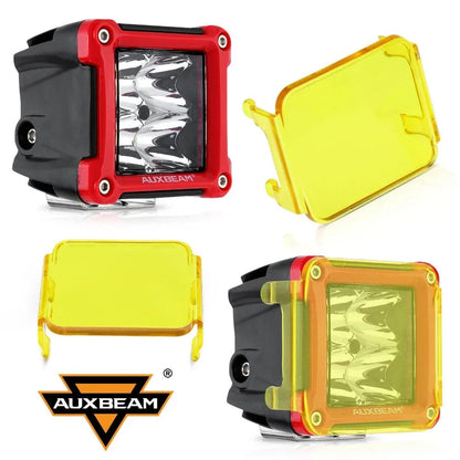 3″ 40 W projecteurs LED compacts Spot/Flood cadre multicolore avec faisceau électrique pour SUV ATV UTV camions pick-up