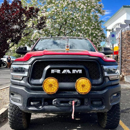 360 PRO série 7 pouces/9 pouces 360-PRO série Offroad Projecteurs LED longue portée+orange/noir Covers (Optional) – vue 3