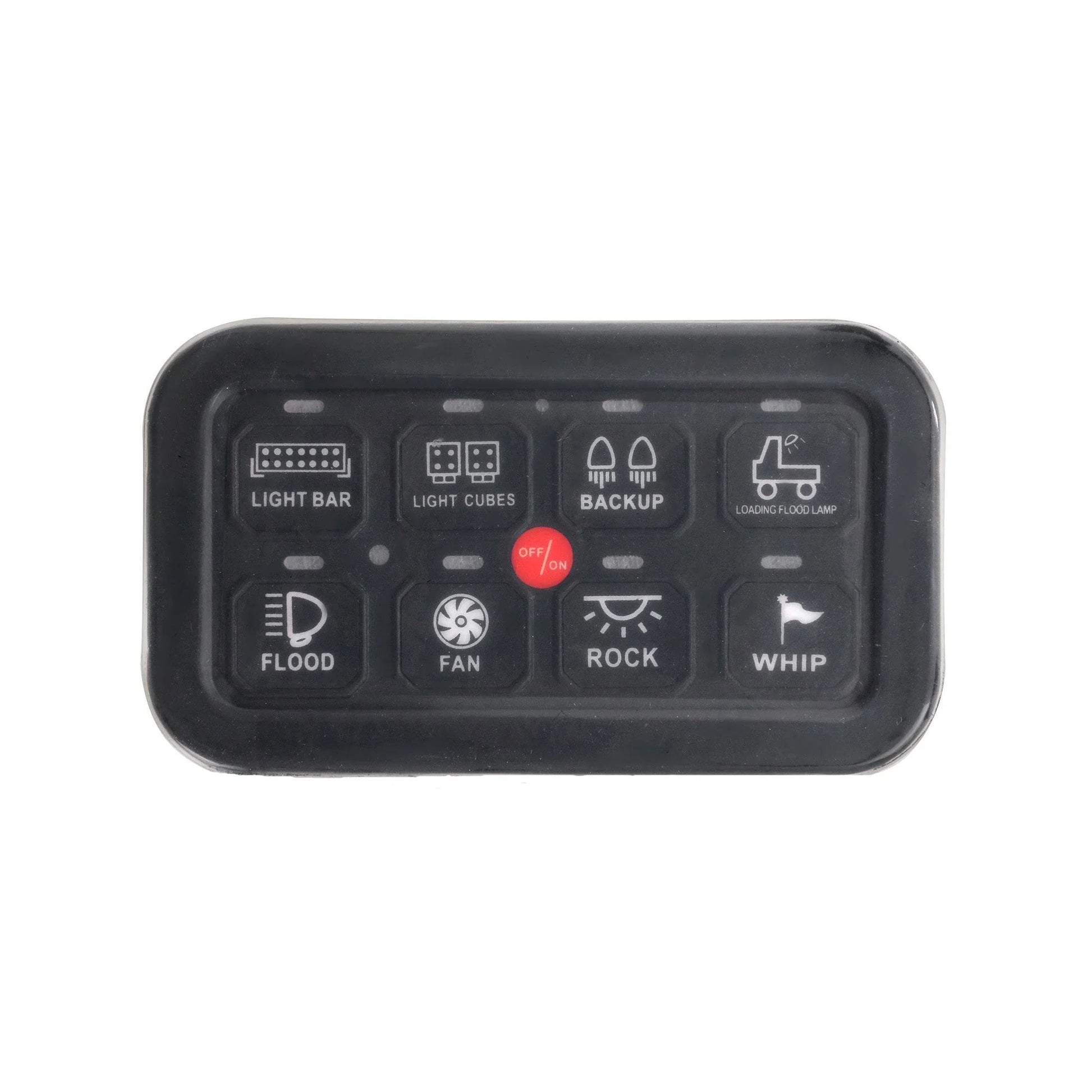 Waterproof Silicone Cover pour 8 voies panneau de commande – vue 2