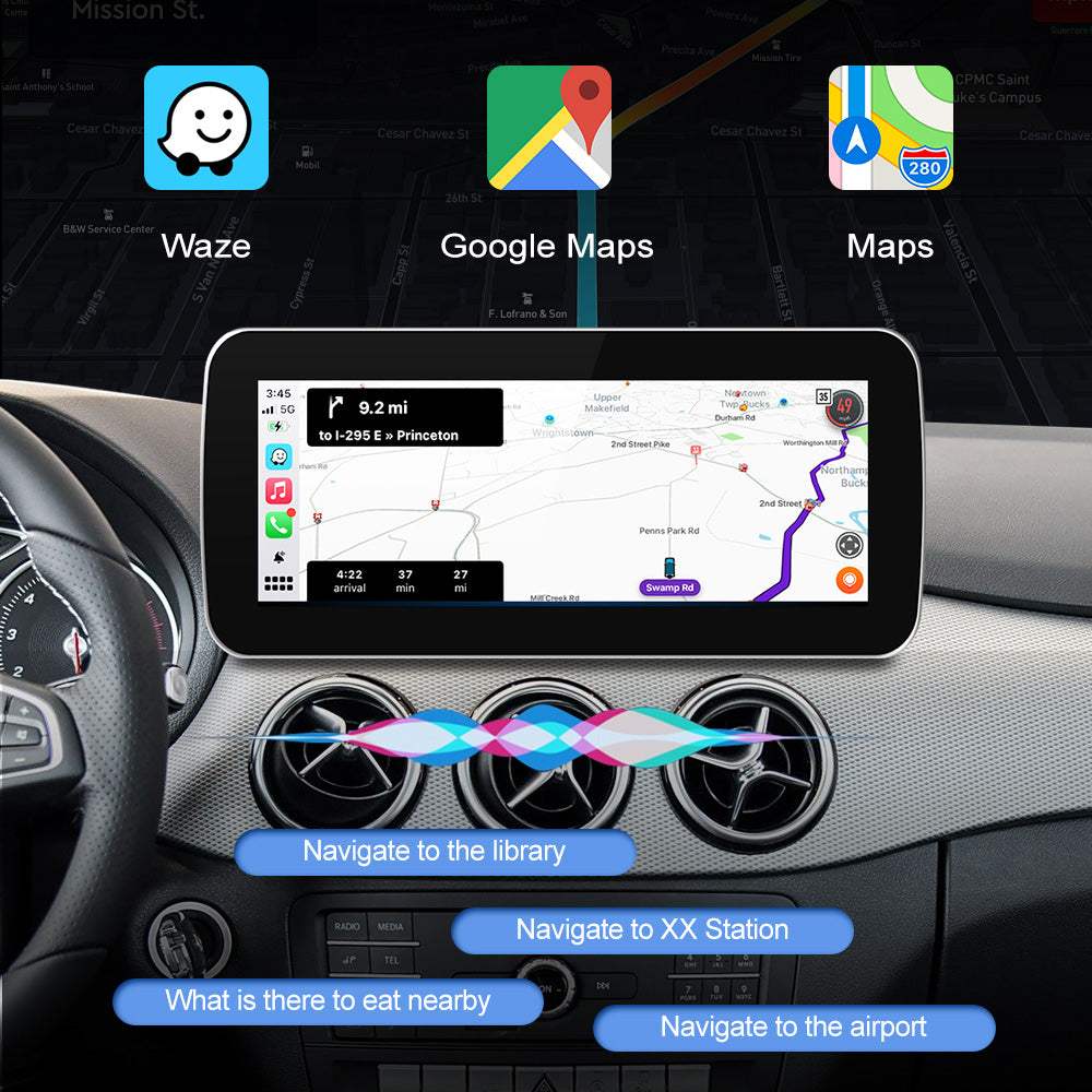 Écran multimédia auto Andream pour Mercedes NTG5.0 NTG5.1 NTG5.2 GLE W167 W212 – vue 3