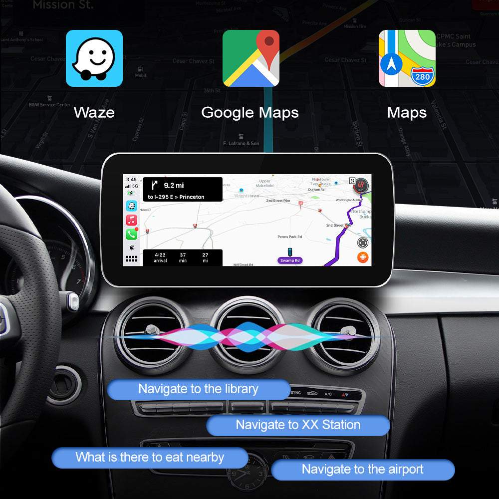 Autoradio GPS Andream pour Mercedes E-Class GLE GLC GLK NTG4.0 NTG4.5 – vue 3