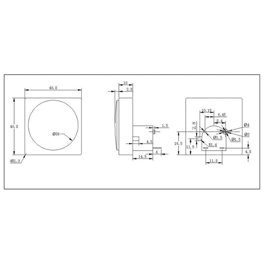 Instrument de mesure du son SD-H-R36 (DC 500uA) pour équipement audio – vue 2