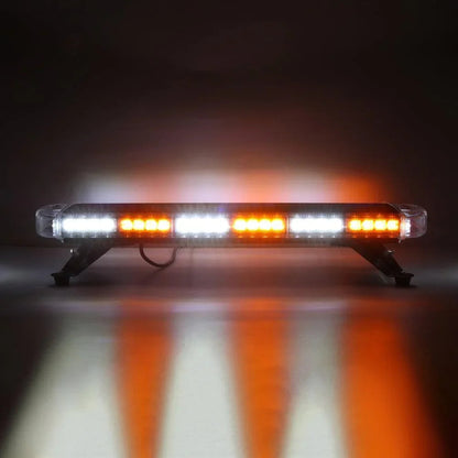 31.5″ stroboscopique de toit Barres lumineuses avec supports de montage 20 modes de flash feux de signalisation d’urgence