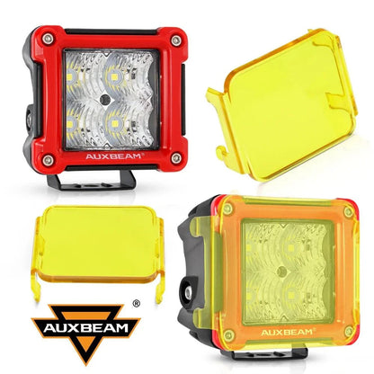 3″ 40 W projecteurs LED compacts Spot/Flood cadre multicolore avec faisceau électrique pour Jeep – vue 29 – NOVADOMIO