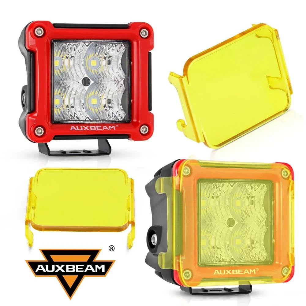 3 Inch 40W LED Pods Light Spot/Flood Multicolor frame avec wiring harness pour SUV ATV UTV Trucks Pickup Boat – vue 33