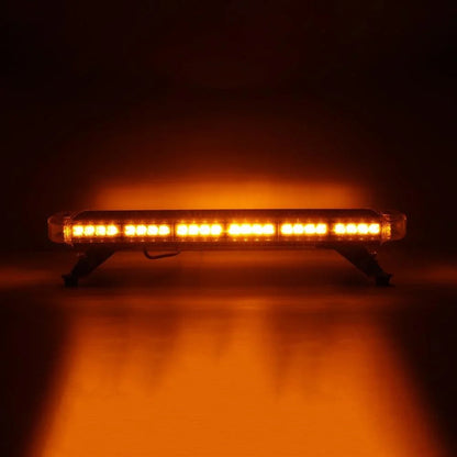 31.5″ stroboscopique de toit Barres lumineuses avec supports de montage 20 modes de flash feux de signalisation d’urgence