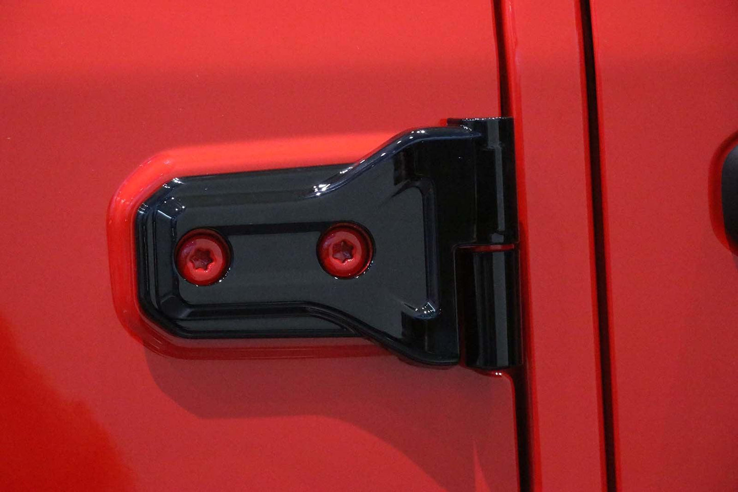 (8pcs/set) Door Hinge Shell pour Jeep Wrangler JL 2018-2022 (noir/ rouge/ Silver) – vue 7