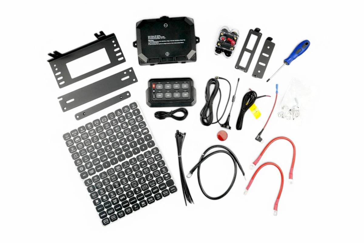 Panneau de commande RGB sans fil 8 circuits – Darkside Developments
