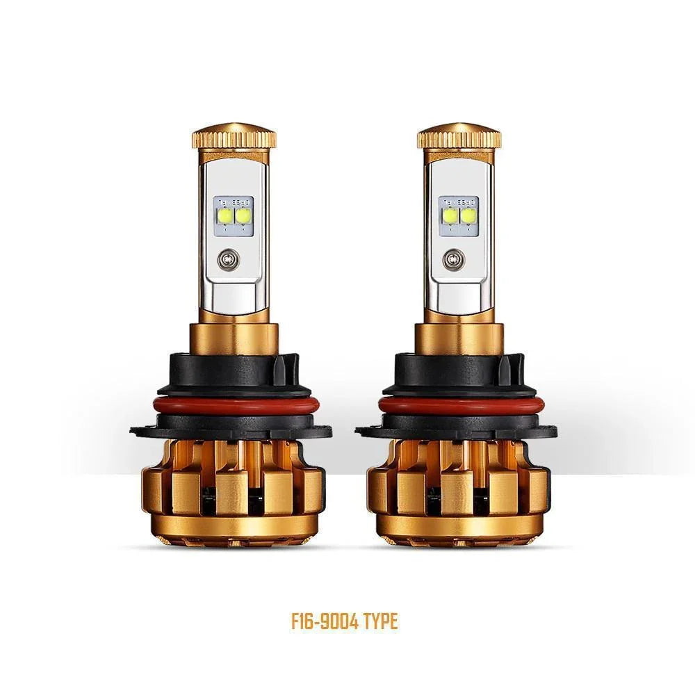 F-16 série Ampoules LED 12000LM 60W 6000K lumière blanche – vue 12