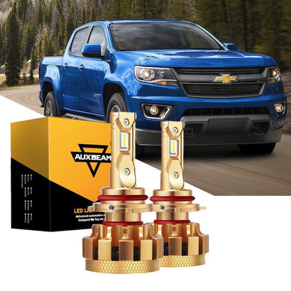 Kit d’ampoules LED feux de route/croisement F-16 Plus série CAN-bus intégré 14 000 lm pour Chevrolet Colorado 2015–2019 – vue