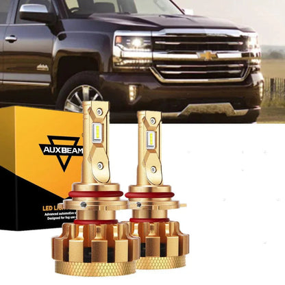pour 2007-2019 Chevrolet Silverado 2500 HD F-16 Plus série CANbus intégré qualité automobile 14000LM Ampoules LED kit feux de