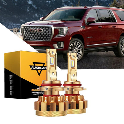 Kit d’ampoules LED feux de route/croisement F-16 Plus série CAN-bus intégré 14 000 lm pour GMC Yukon (avec phares halogènes)