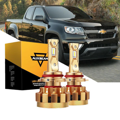 Kit d’ampoules LED feux de route/croisement F-16 Plus série CAN-bus intégré 14 000 lm pour Chevrolet Colorado 2004–2009 – vue