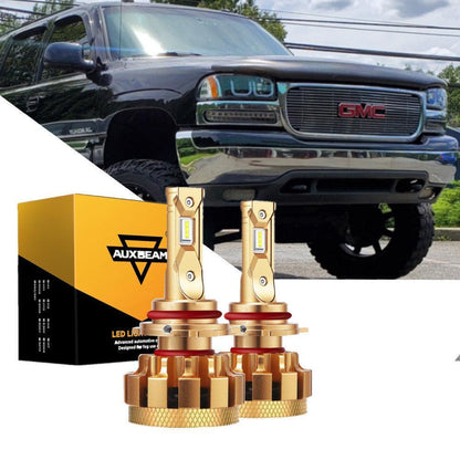 Kit d’ampoules LED feux de route/croisement F-16 Plus série CAN-bus intégré 14 000 lm pour GMC Yukon XL 2500 2000–2006 – vue