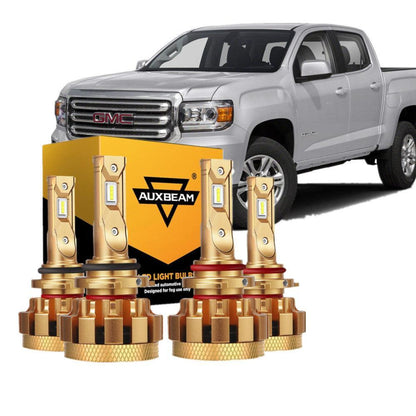 Kit d’ampoules LED feux de route/croisement F-16 Plus série CAN-bus intégré 14 000 lm pour GMC Canyon 2009–2012 – vue 10
