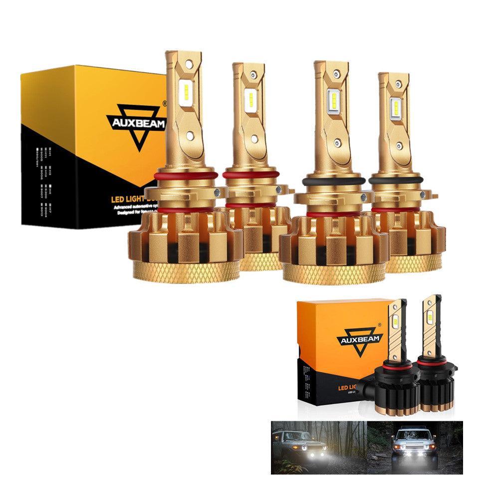 pour 2003-2006 Chevy Silverado 2500 HD 9005+9006 F-16 Plus série Automotive Grade 28000LM Built-in Canbus Ampoules LED High…