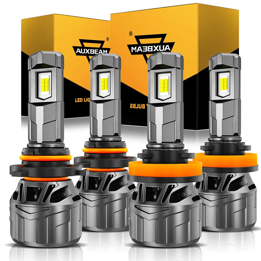 1:1 format compact F18 série 22000LM 100W Ampoules de phare LED 6500K blanc froid – vue 19