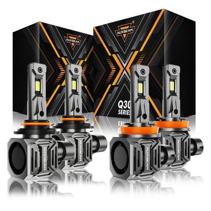 Q30 série Brightest sans fil 110 W 24 000 lm Ampoules de phare LED 6 500 K blanc froid – vue 14 – NOVADOMIO