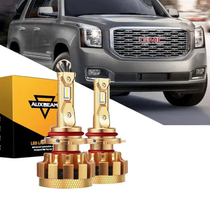 Kit d’ampoules LED feux de route/croisement F-16 Plus série CAN-bus intégré 14 000 lm pour GMC Yukon XL 1500 (Denali)