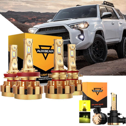 Kit d’ampoules LED feux de route/croisement F-16 Plus série CAN-bus intégré 14 000 lm pour Toyota 4Runner 2006–2009 – vue 2