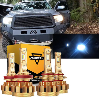 Kit d’ampoules LED feux de route/croisement F-16 Plus série CAN-bus intégré 14 000 lm pour Toyota Tundra 2010 – vue 10