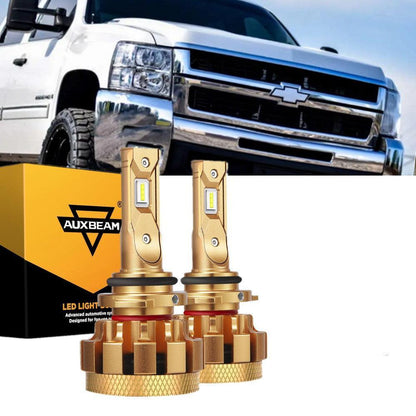 Kit d’ampoules LED feux de route/croisement F-16 Plus série CAN-bus intégré 14 000 lm pour Chevrolet Silverado 2500 HD