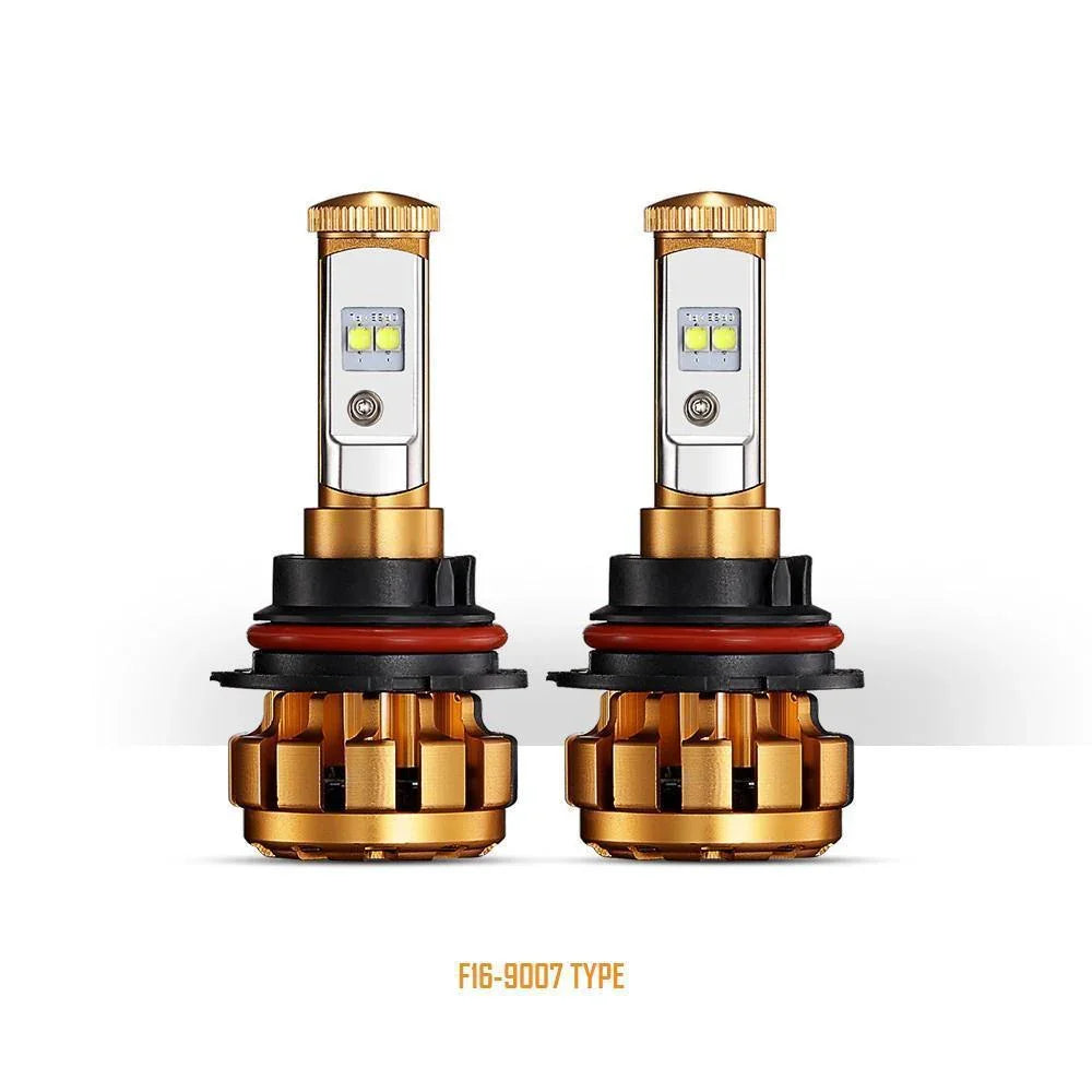 F-16 série Ampoules LED 12000LM 60W 6000K lumière blanche – vue 11