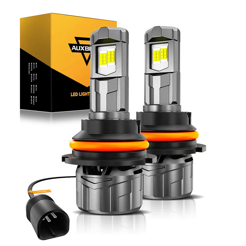 1:1 format compact F18 série 22000LM 100W Ampoules de phare LED 6500K blanc froid – vue 16