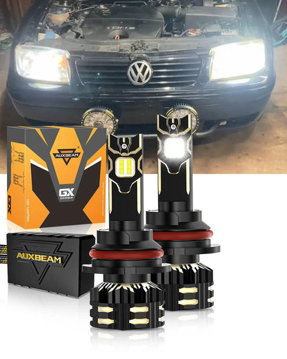 9007/HB5 Ampoules de phare LED New GX série 25 000 lm 120 W 6 500 K blanc froid pour Volkswagen Jetta 2000–2004 – NOVADOMIO