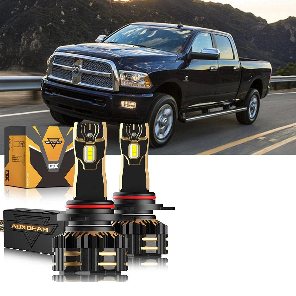 pour 2013-2015 Ram 2500 (avec projector-type headlights) 9005 9012 Ampoules de phare LED Bundle – vue 18