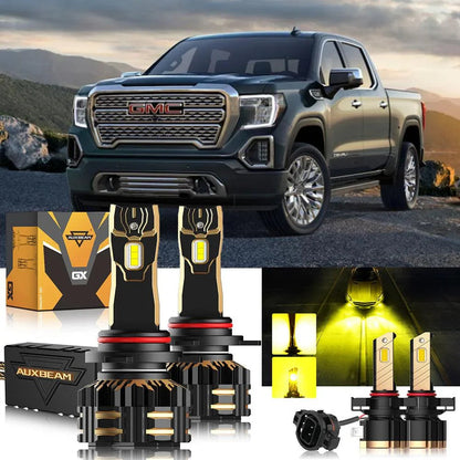 pour 2014-2015 GMC Sierra 1500 9012 Ampoules de phare LED – vue 11 – NOVADOMIO