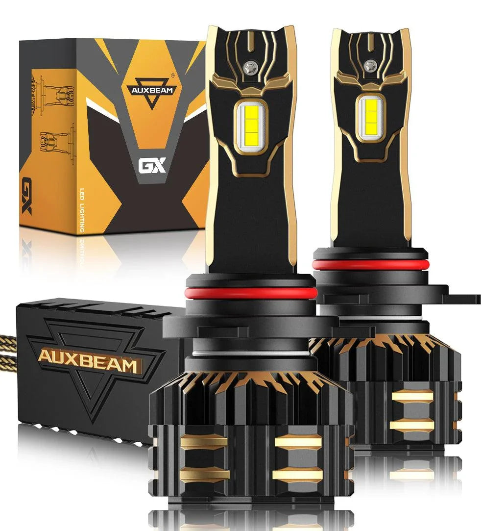 9012/HIR2 Ampoules de phare LED 120W 25000LM GX série Brightest 6500K blanc froid – 2 ampoules