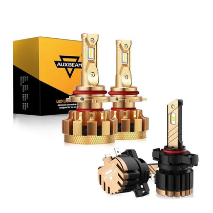 Kit d’ampoules LED feux de route/croisement F-16 Plus série CAN-bus intégré 14 000 lm pour GMC Sierra 3500 HD 2015