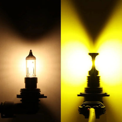 Lot de 2 H10/9145/9140 GC3 blanc jaune éclairage 8 000 lm Ampoules antibrouillard LED/DRL – vue 10 – NOVADOMIO