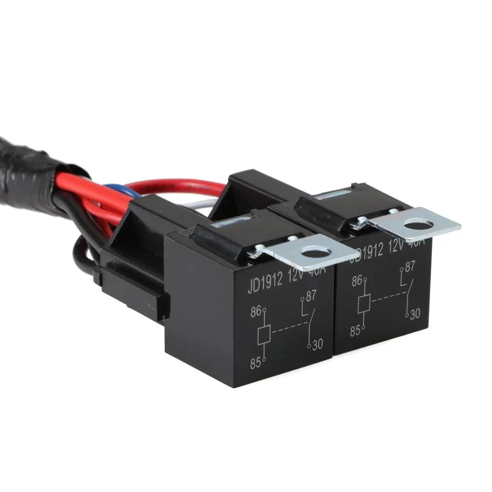 6-Projecteurs LED compacts Power Wiring Harness Kit avec 3 PIN DT Plug – vue 9