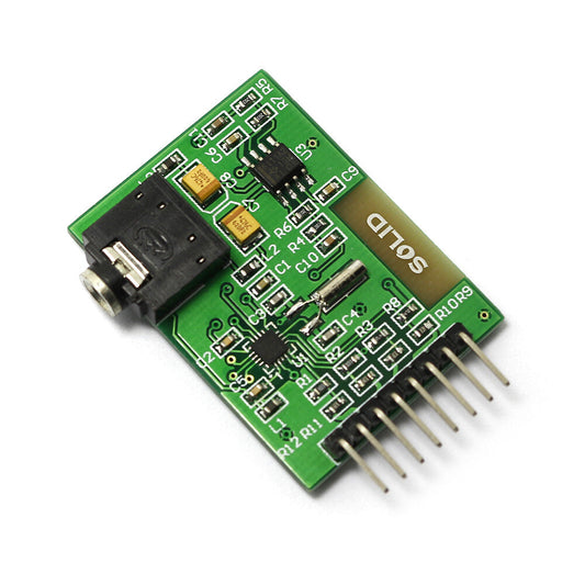 Carte de dérivation pour module radio tuner FM Si4703 Arduino – vue principale