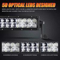 22″-52″ 5D série droit/courbé faisceau combiné Double Row Barres LED pour 2016 Ford F150 – vue 5 – NOVADOMIO