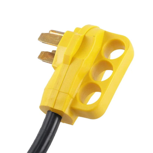 50 Amp Male to 30 Amp Female Adapter RV Electrical Converter Cord Cable – vue 2 – NOVADOMIO