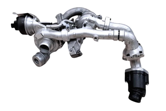Rebuilt reconditioned borgwarner VW transporter CFCA Bi-Turbo unité – Darkside Developments