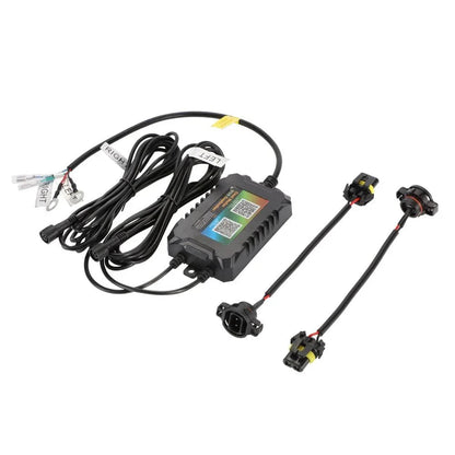 Upgraded 4″ LED antibrouillards avec RGB anneau Halo & clignotant, Bluetooth commande pour Jeep Wrangler JK/JL 2018–2024