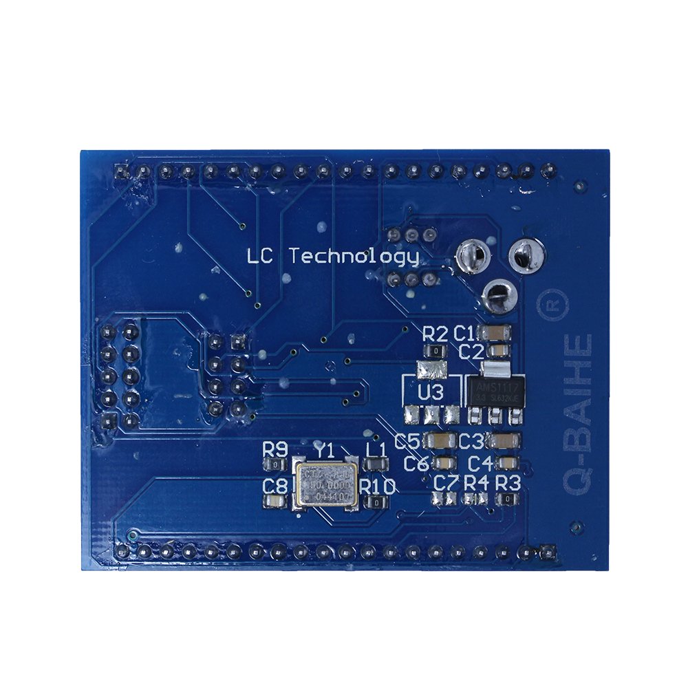 Carte de développement d'apprentissage de Test CPLD Xilinx XC9536XL 3.3 V avec Interface JTAG – vue 4