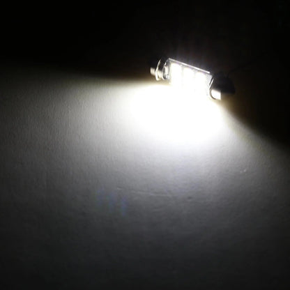 36 mm DE3174 1.42″ Festoon LED intérieur/plafonnier/lecture/éclairage de plaque ampoules 2.7 W 300 LM 6 500 K blanc – 2