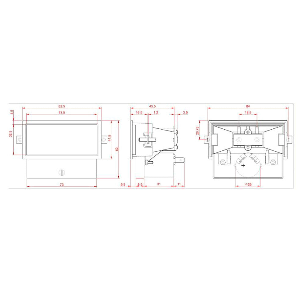 Compteur Audio de niveau VU, haute résistance interne, rétro-éclairage LED, pointeur, 500UA – vue 6
